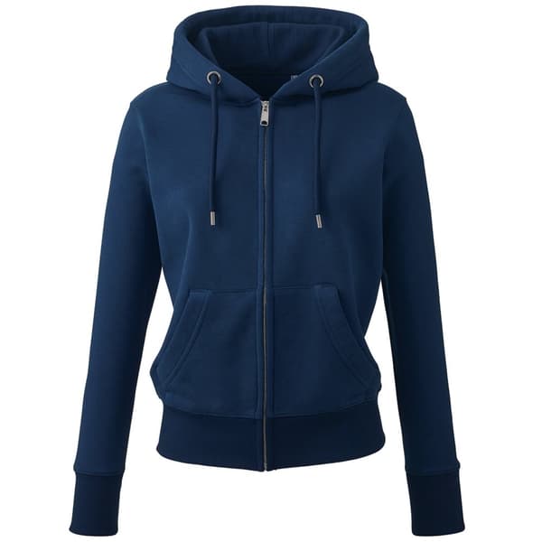 Anthem Womens/Ladies Organic Full Zip Hoodie