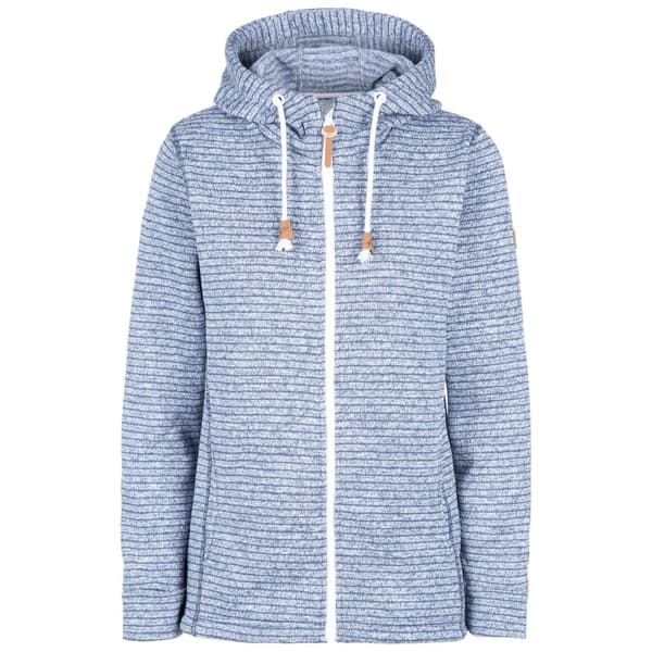 Trespass Kvinnor/Damer Kari randig fleecejacka Navy Marl S