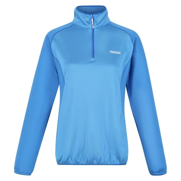 Regatta Womens/Ladies Highton II Two Tone Half Zip Fleece Sonic Blue 8 UK