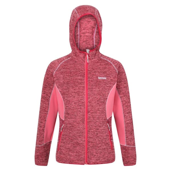 Regatta Dame/Damer Walbury III Fleecejakke med fuld lynlås til kvinder/damer Tropical Pink/Rethink Pink 10 UK