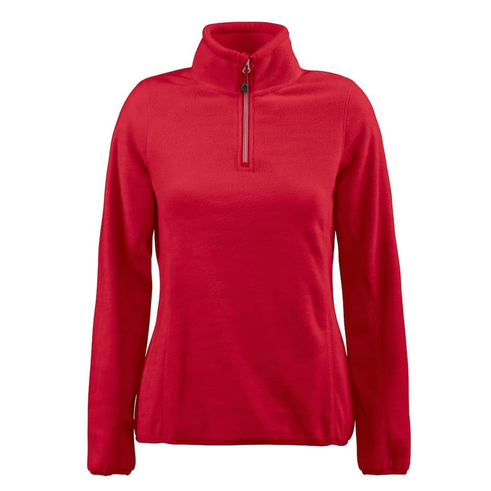 Printer RED Kvinnor/Damer Frontflip Fleece Top