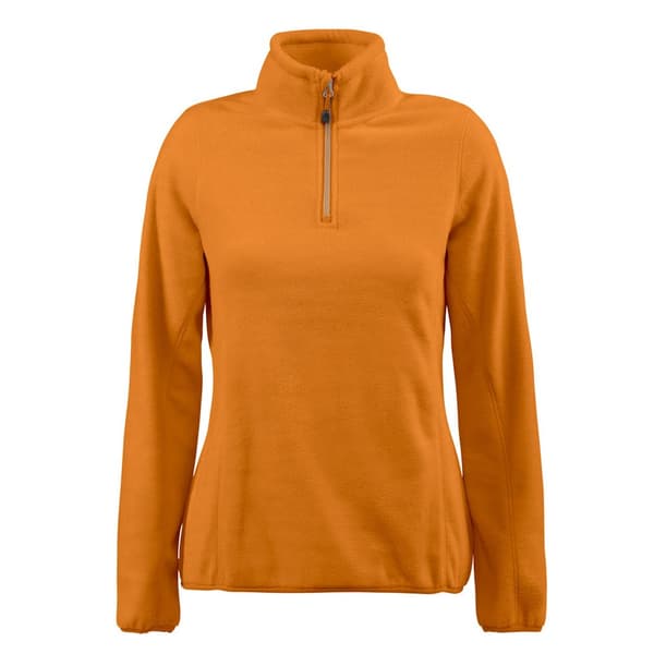 Printer RED Womens/Ladies Frontflip Fleece Top Orange M