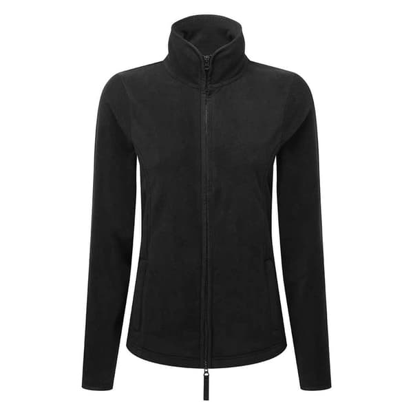 Premier Dame/kvinder Artisan Fleecejakke med kontrastfarvet trim