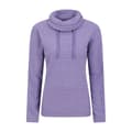 Miniatyrbillede 1 af 4: Mountain Warehouse Womens/Ladies Hebridean Cowl Neck Fleece Top
