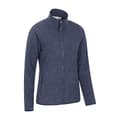 Miniatyrbilde 2 av 4: Mountain Warehouse Womens/Ladies Snowdon II Melange Full Zip Fleece Jacket