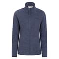 Miniatyrbilde 1 av 4: Mountain Warehouse Womens/Ladies Snowdon II Melange Full Zip Fleece Jacket