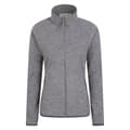 Miniatyrbillede 1 af 3: Mountain Warehouse Womens/Ladies Snowdon II Melange Full Zip Fleece Jacket