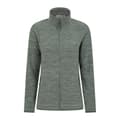 Miniatyrbillede 1 af 3: Mountain Warehouse Womens/Ladies Snowdon II Melange Full Zip Fleece Jacket