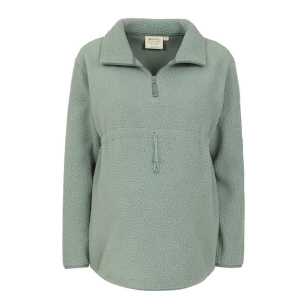 Mountain Warehouse Womens/Ladies Cosy Sherpa Half Zip Maternity Fleece Top