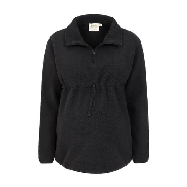 Mountain Warehouse Womens/Ladies Cosy Sherpa Half Zip Maternity Fleece Top