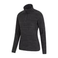Miniatyrbilde 3 av 4: Mountain Warehouse Womens/Ladies Snowdon Melange Fleece Top