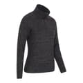Miniatyrbilde 2 av 4: Mountain Warehouse Womens/Ladies Snowdon Melange Fleece Top