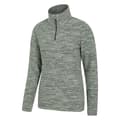 Miniatyrbilde 2 av 4: Mountain Warehouse Womens/Ladies Snowdon Melange Fleece Top