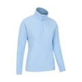 Miniatyrbilde 2 av 4: Mountain Warehouse Womens/Ladies Snowdon Melange Fleece Top