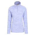 Miniatyrbilde 1 av 4: Mountain Warehouse Womens/Ladies Snowdon Melange Fleece Top