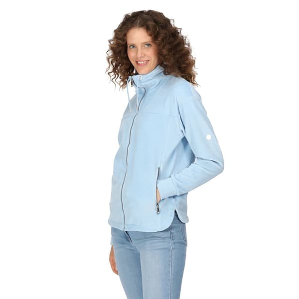 Regatta Womens/Ladies Velour Full Zip Fleece Jacket