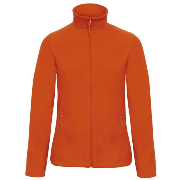 B&C Womens/Ladies ID.501 Fleece Jacket Pumpkin Orange S