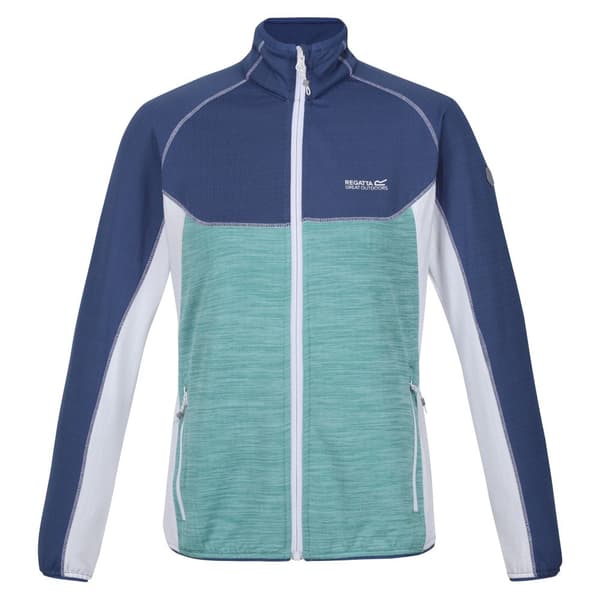 Regatta Womens/Ladies Hepley Full Zip Fleece Jacket Bristol Blue/Dusty Denim 10 UK