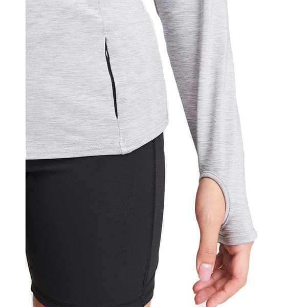 AWDis Cool Womens/Ladies Cool-Flex Half Zip Long-Sleeved Base Layer Top