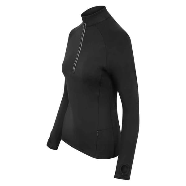 AWDis Cool Womens/Ladies Cool-Flex Half Zip Long-Sleeved Base Layer Top