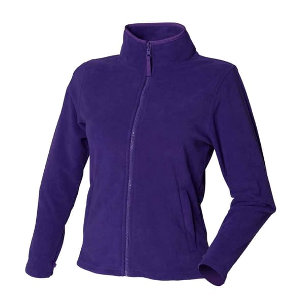 Henbury Womens/Ladies Microfleece Jacket