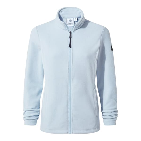 TOG24 Womens/Ladies Revive Fleece Jacket Ice Blue 14 UK