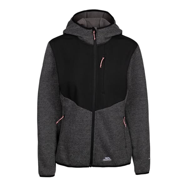 Trespass Womens/Ladies Tierra Fleece Jacket Grey Marl M