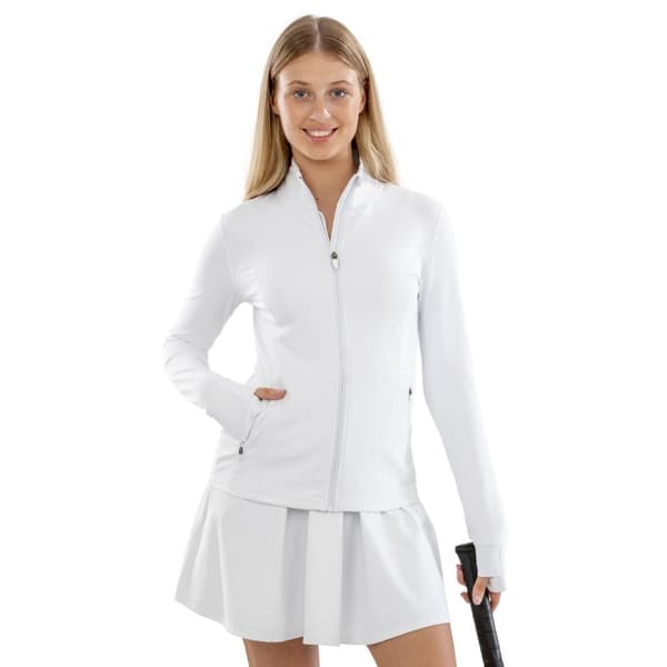 Spiro Womens/Ladies Recycled Fitness Jacket Black XXL