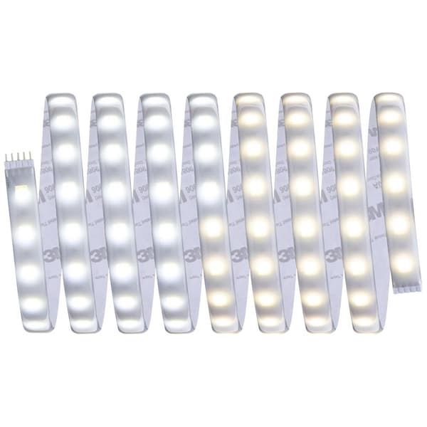 Paulmann MaxLED Tunable White 70624 LED-list bas-set med kontakt 24 V 3 m Varmvit, Neutralvit, Dagsljusvitt 1 st Silver