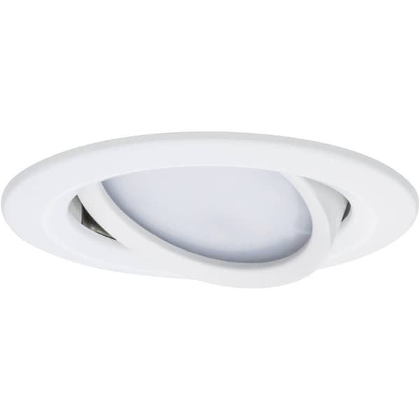 Paulmann 93875 Coin Slim LED-inbyggnadsbelysning Set 3 st LED LED fast installerad 18 W Matt vit