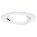 Miniatyrbild 2 av 4: Paulmann 93875 Coin Slim LED-inbyggnadsbelysning Set 3 st LED LED fast installerad 18 W Matt vit