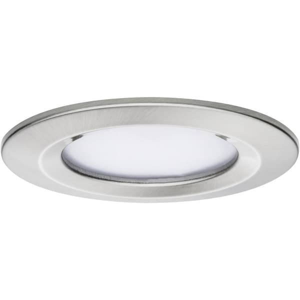 Paulmann Coin Slim LED-badrumsbelysning inbyggnad Set 3 st 6 W IP44 Järn (borstad)