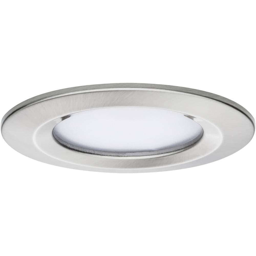 LED-badrumsbelysning inbyggnad Paulmann Coin Slim 93873 N/A Max. effekt: 6 W Varmvit N/A