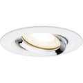 Miniatyrbild 3 av 3: Paulmann Nova Badrumsbelysning downlight LED GU10 7 W IP65 Matt vit, Krom