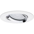 Miniatyrbild 2 av 3: Paulmann Nova Badrumsbelysning downlight LED GU10 7 W IP65 Matt vit, Krom