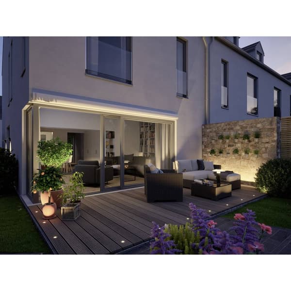 Paulmann 93949 Belysningssystem Plug&Shine LED-lampor att montera in, för utomhusbruk (utökningsset) Set 3 st LED 7.5 W