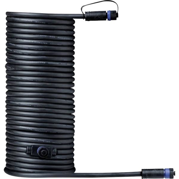 Paulmann 93928 Belysningssystem Plug&Shine Anslutningskabel 150 W Svart