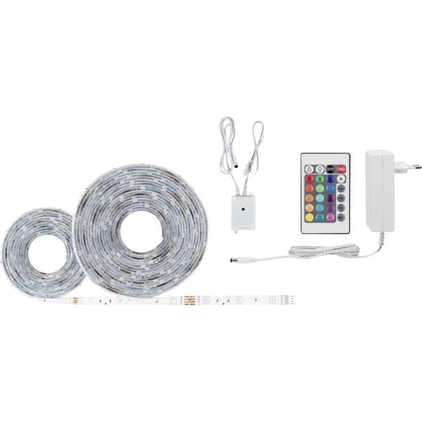 Paulmann SimpLED 78979 LED-list komplett-set med kontakt 12 V 7.5 m RGB 1 st Vit