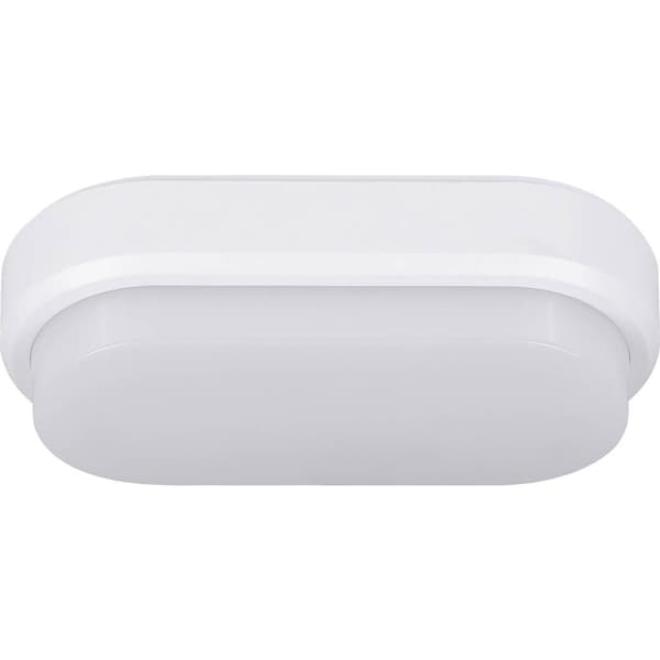 StarLicht Bulkhead LED-våtrumsbelysning med rörelsedetektor LED LED fast installerad 8 W Neutralvit Vit