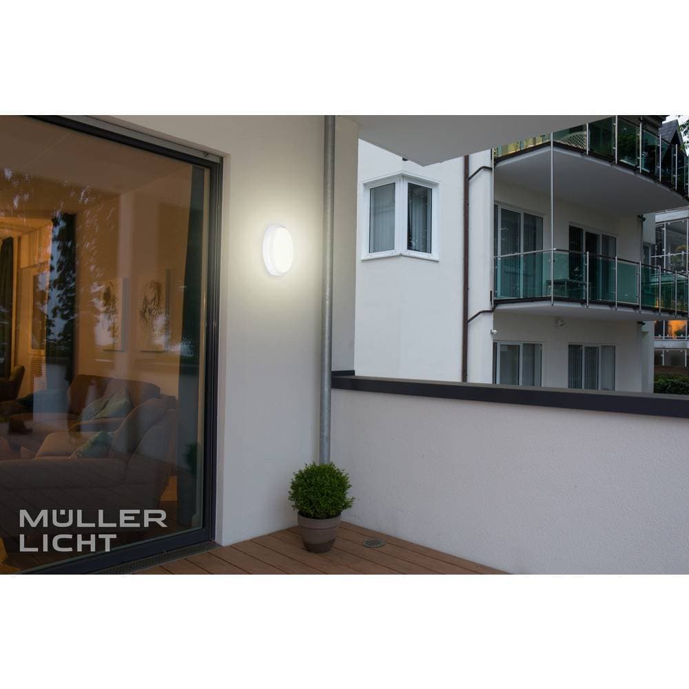 LED-våtrumsbelysning med rörelsedetektor StarLicht Bulkhead 20300538 LED fast installerad N/A Max. effekt: 8 W Neutralv