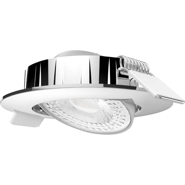 Megatron MT76761 Slimo LED-inbyggnadsbelysning LED LED fast installerad 6 W Silver