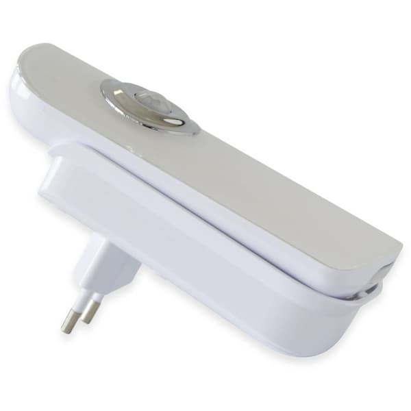 Müller-Licht Nox 27700013 LED-nattlampa med rörelsedetektor Rektangulär LED Varmvit Vit
