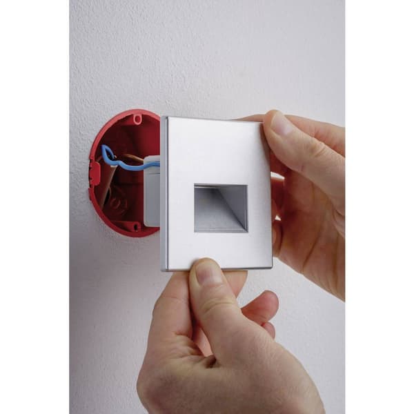 Paulmann 99495 Edge LED-inbyggnadsbelysning LED LED fast installerad 1.1 W Krom (matt)