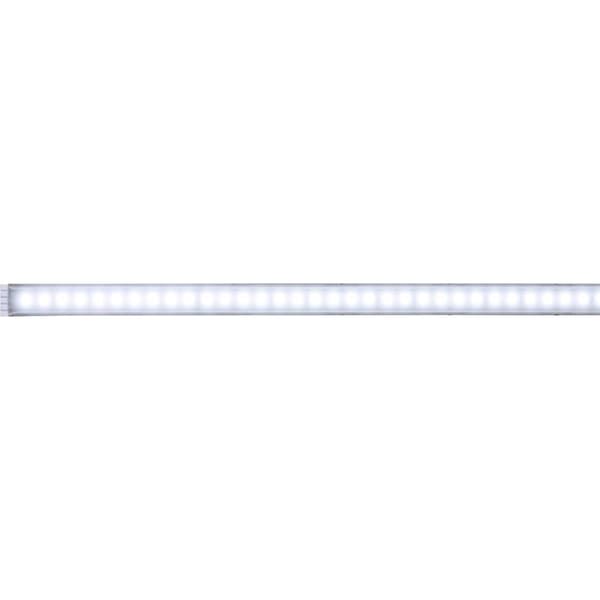 Paulmann MaxLED 1000 70675 LED-list förlängning med kontakt 24 V 1 m Dagsljusvitt 1 st Silver