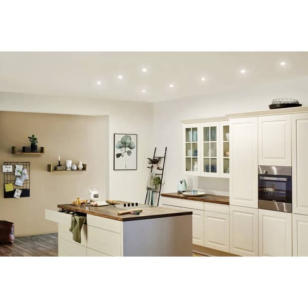 Paulmann 93451 Nova Inbyggnadsbelysning Set 3 st LED LED 18 W Aluminium (vriden)
