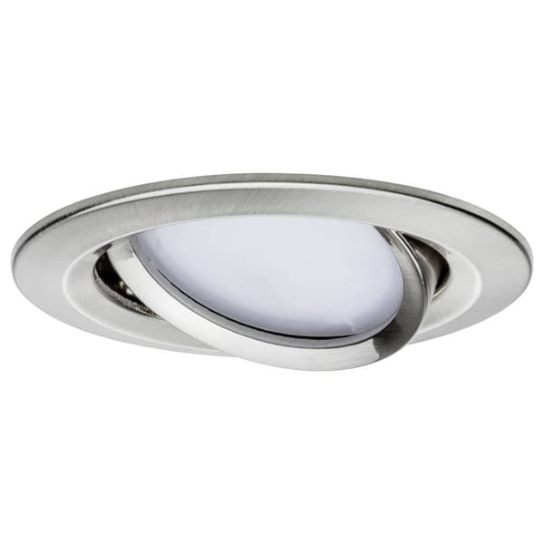 Paulmann 93447 Nova Inbyggnadsbelysning Set 3 st LED LED 18 W Järn (borstad)