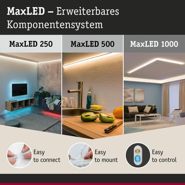 Paulmann 50045 MaxLED Kopplingskontroller 24 V Plast (L x B x H) 95 x 38 x 28 mm 1 st