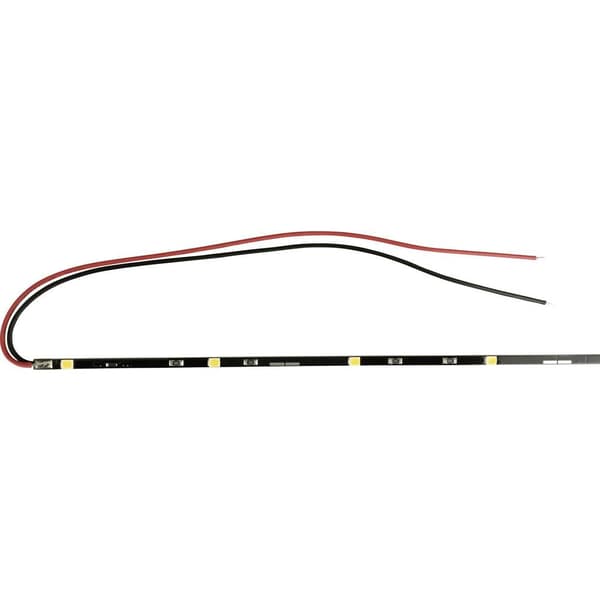 Conrad Components 1343329 LED-list med öppen kabelände 12 V 330 mm Neutralvit 1 st