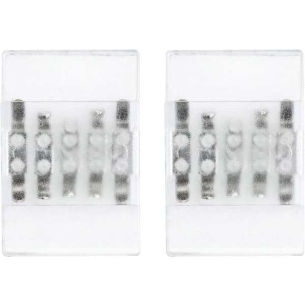 Paulmann 70618 Kontaktdon-set Plast (L x B x H) 2 x 1.35 x 0.45 cm 2 st