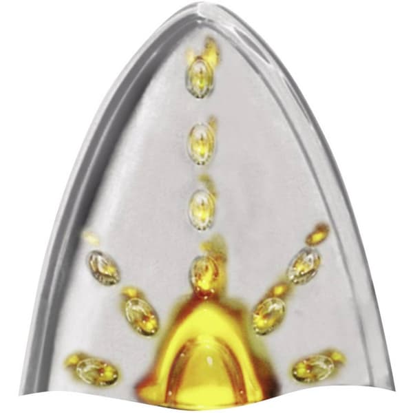 Hama 113960 LED-nattlampa Oval LED Bernstein Vit